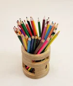 جامدادی چوبی طرح قلعه