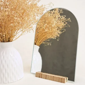 آینه رومیزی طرح لدا پرهون